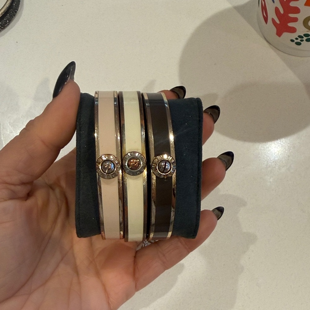 3 Henri Bendel Bangles
